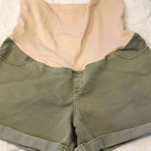 Liz lange maternity shorts Target